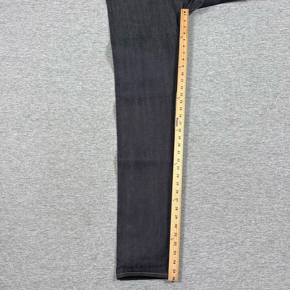 Gap Jeans Mens 31x34 Blue Kaihara Selvedge Denim Slim Fit Mid Rise Hipster NEW - Picture 6 of 16